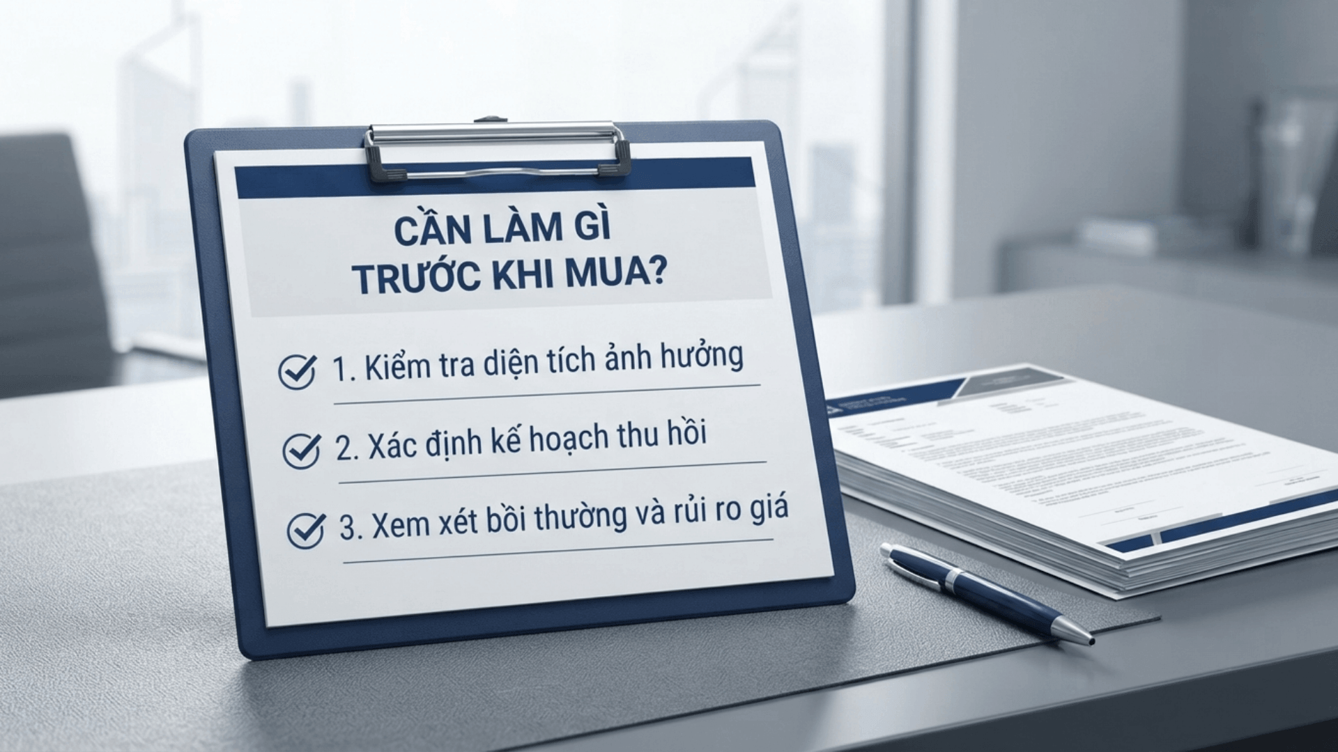 checklist các câu hỏi và điều cần làm rõ trước khi quyết định mua đất dính quy hoạch